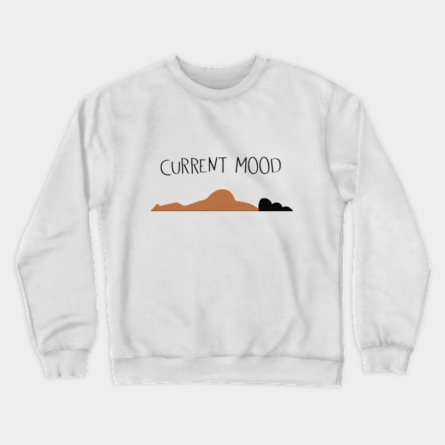 Current mood Crewneck Sweatshirt by damppstudio